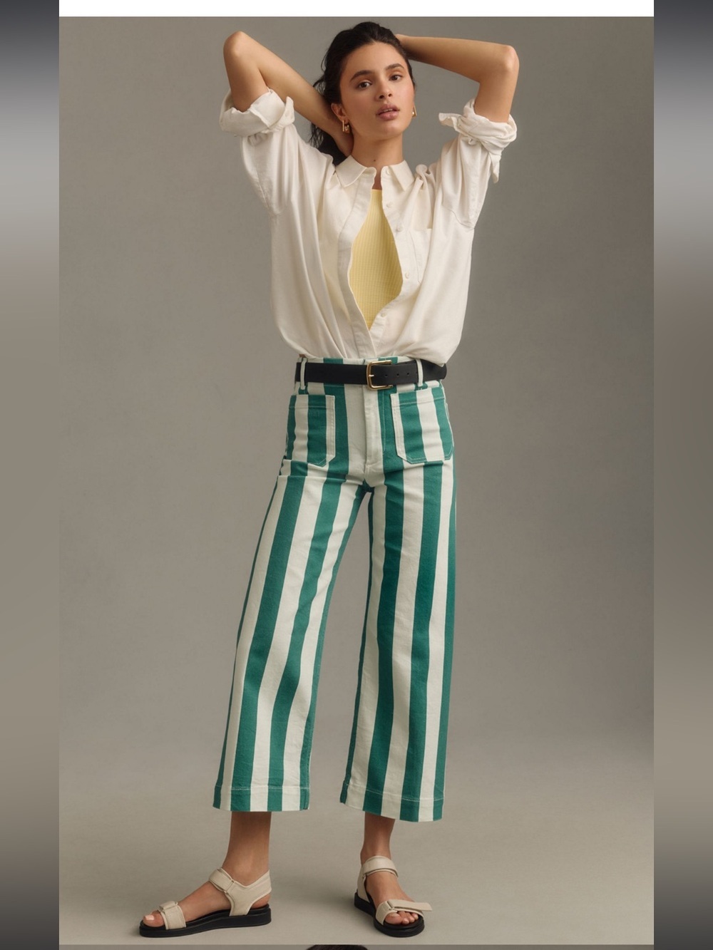 Anthropologie Maeve Collette High Rise Crop Jeans- 26P